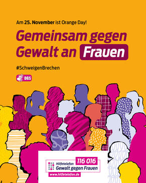 Gemeinsam gegen Gewalt an Frauen Bild