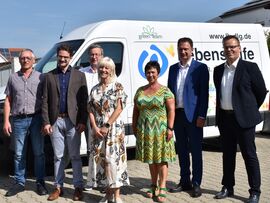 Besonderer Besuch bei der Lebenshilfe Dillingen!