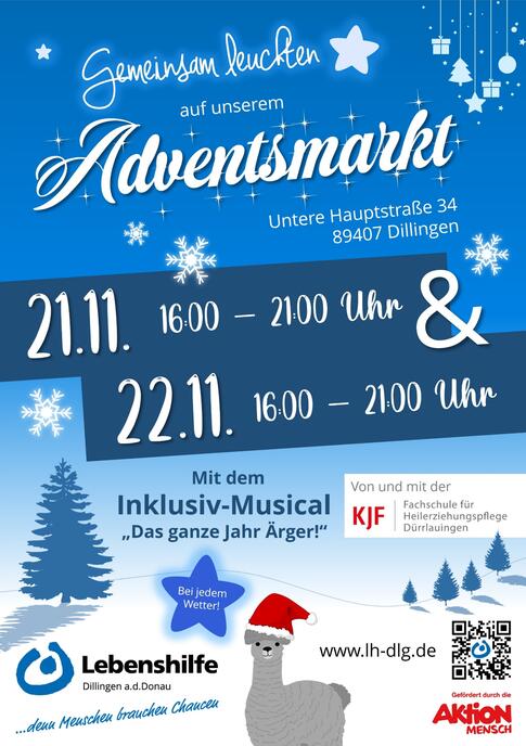 Adventsmarkt Flyer 2025