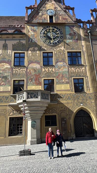 Daniel und Amanda in Ulm beim Stadtspiel