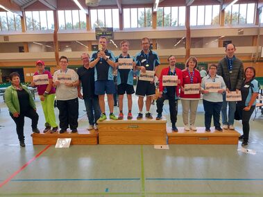 39. Bayerische Tischtennismeisterschaft in Höchstädt 